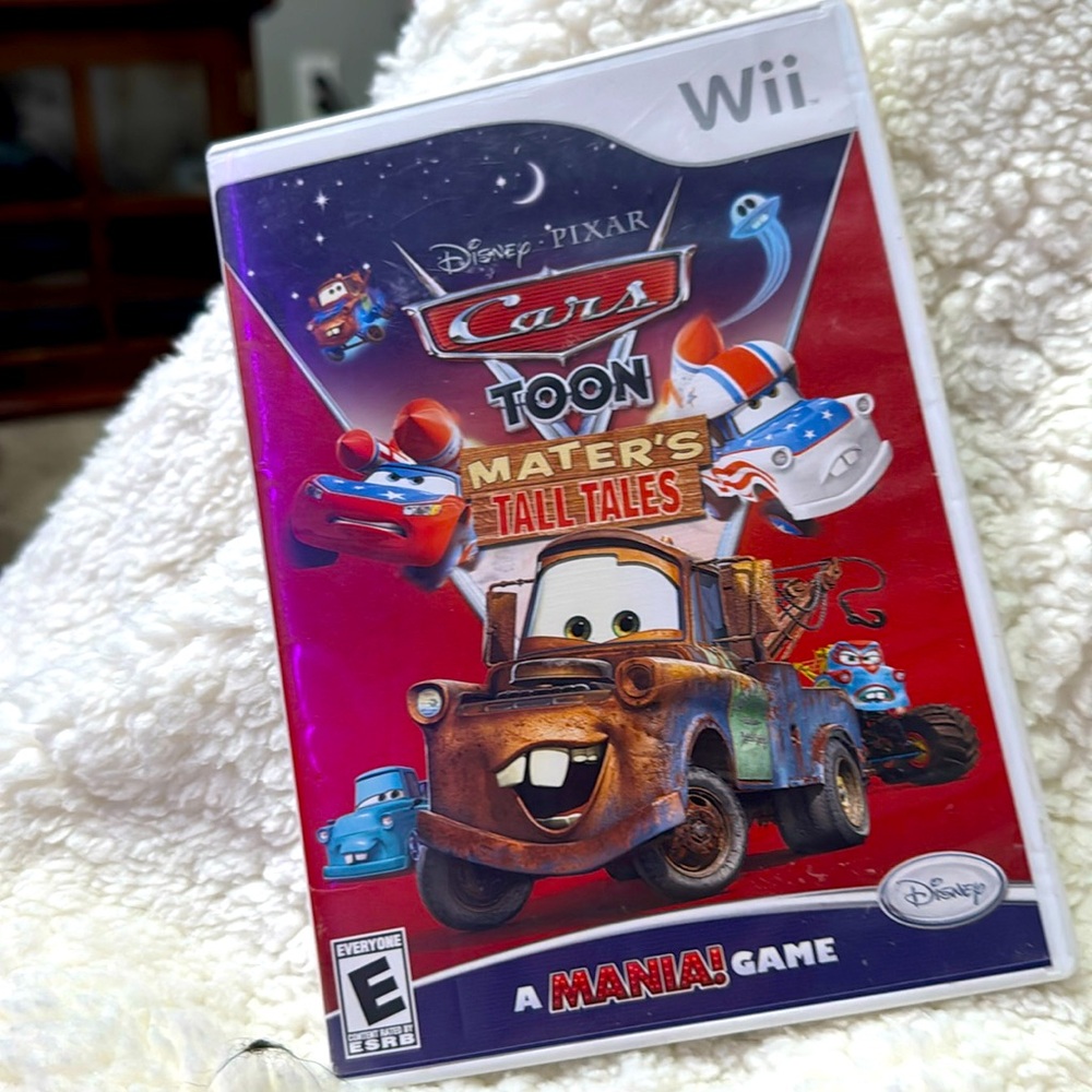 Wii Disney Cars toon Mater’s TallTales Nintendo